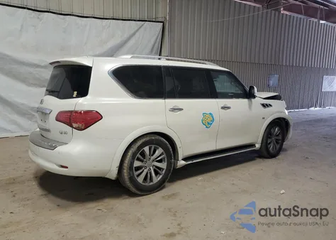 2016 Infiniti Qx80 Limited from USA, damaged, VIN JN8AZ2NE3G9124395